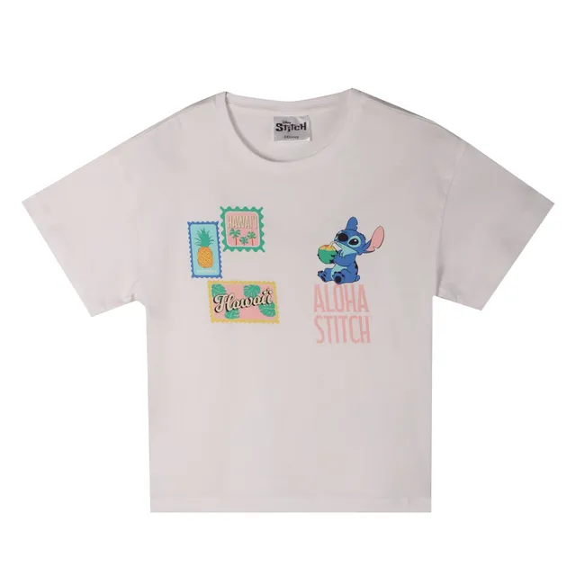 Tee-shirt enfant Bleu manches courtes