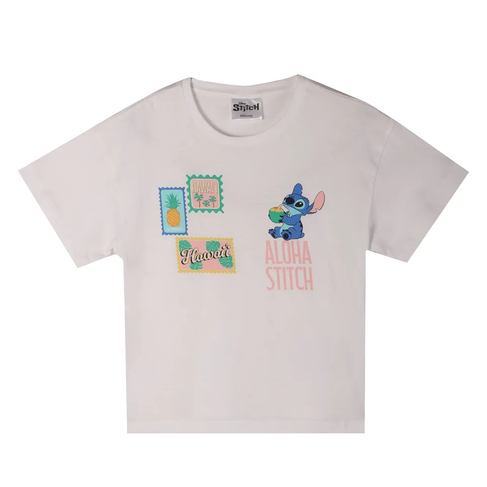 Tee-shirt enfant Bleu manches courtes