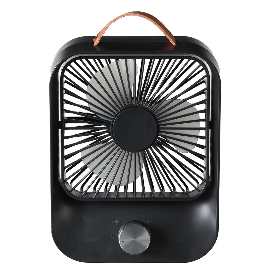 Stokomani Ventilateur nomade noir USB bureau