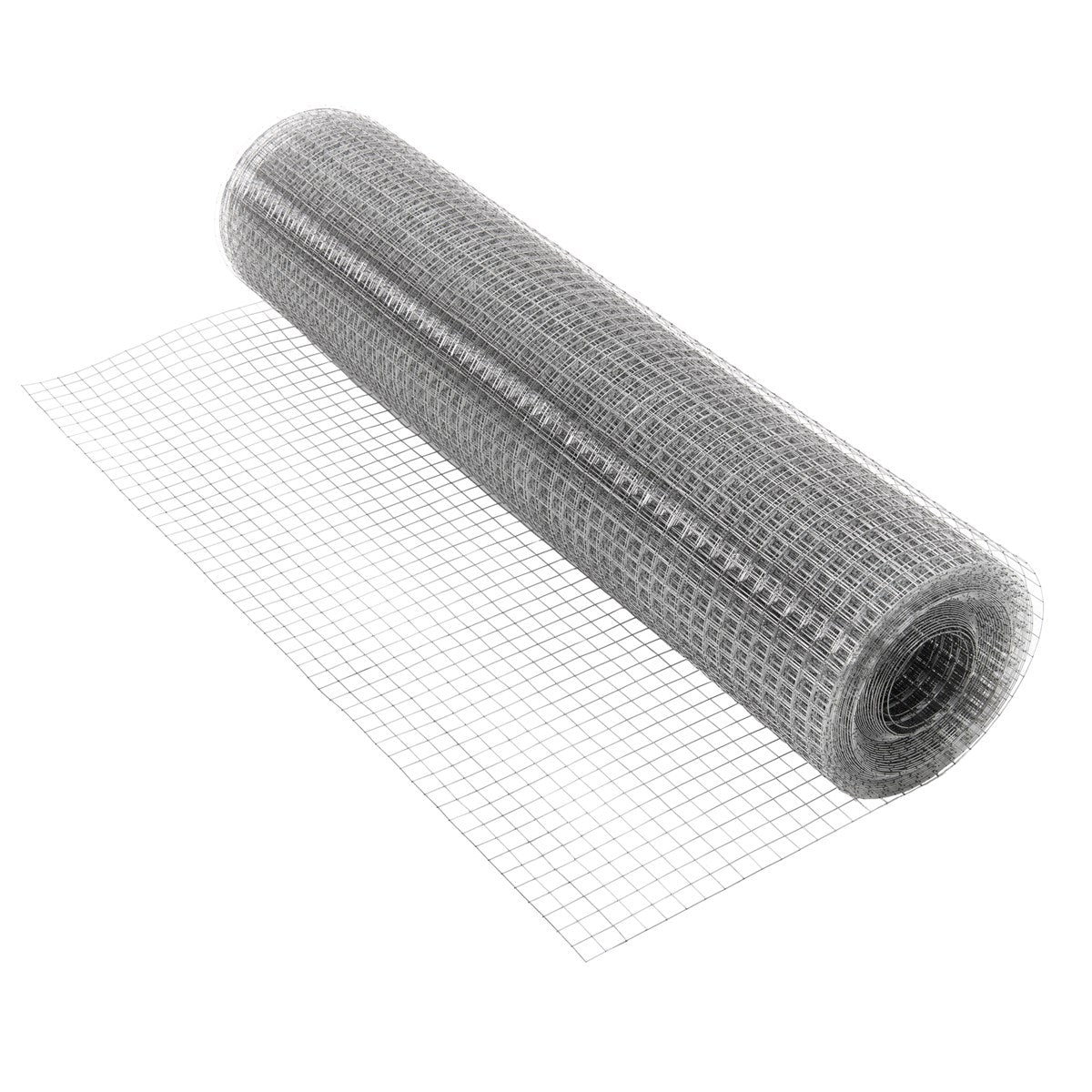 ECD Germany Garten grillage soudé galvanisé argenté 10m 12x12