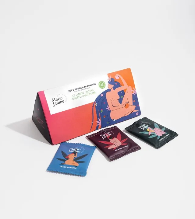L'avant gardiste L'épicerie thé CBD dosettes coffret