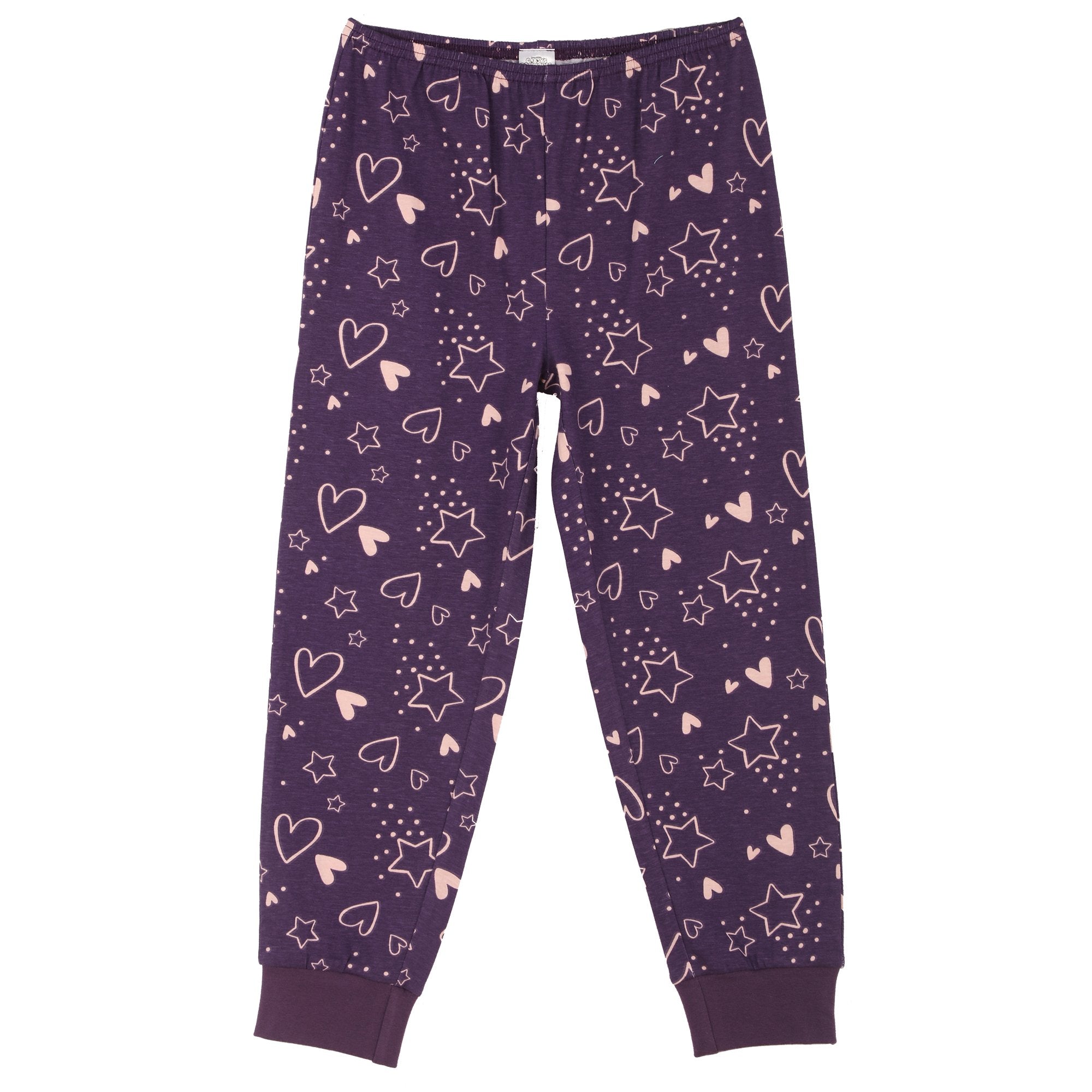 Stokomani pyjama enfant bas resserré rose 4/8 ans nuit
