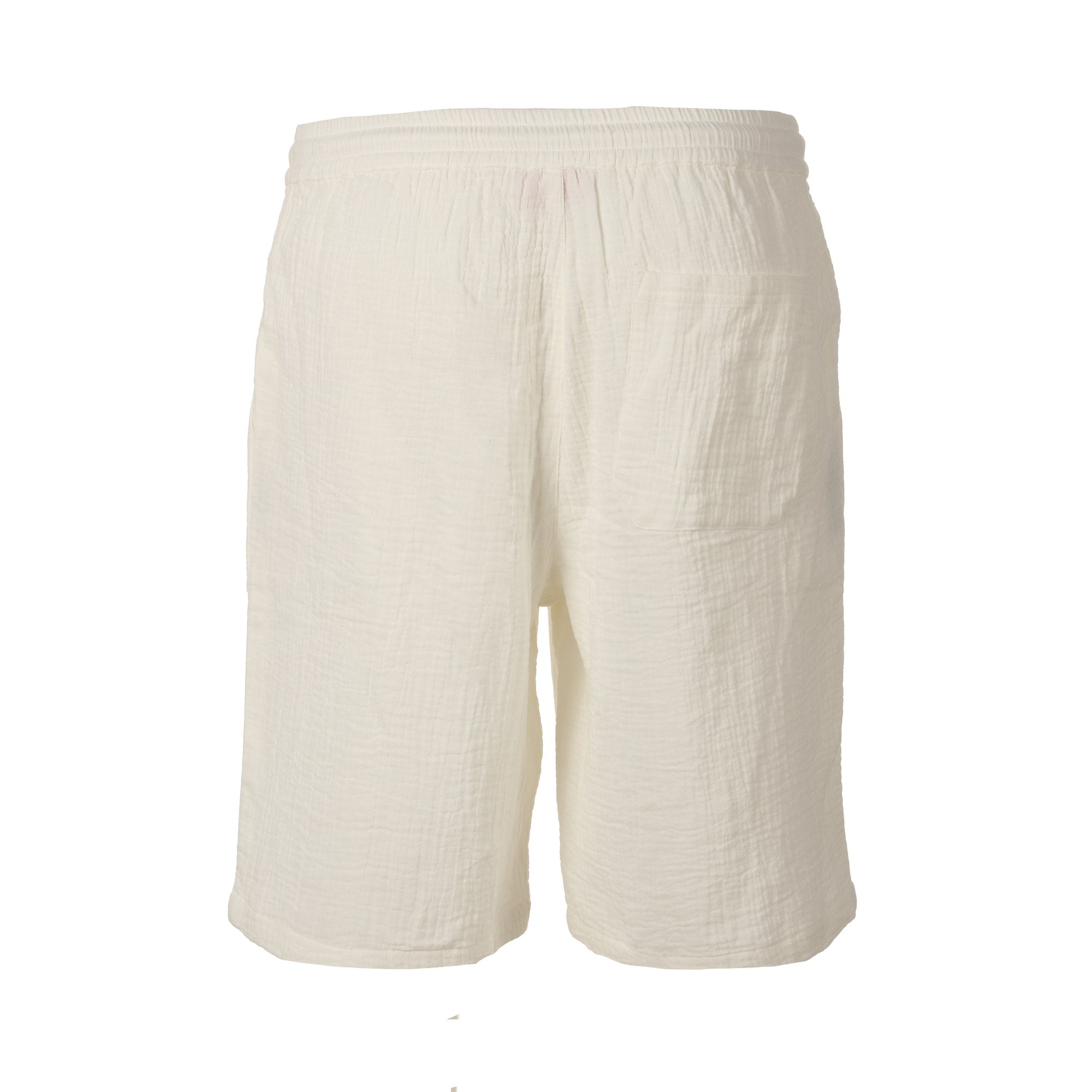 Stokomani Mode Short gaze de coton beige XL