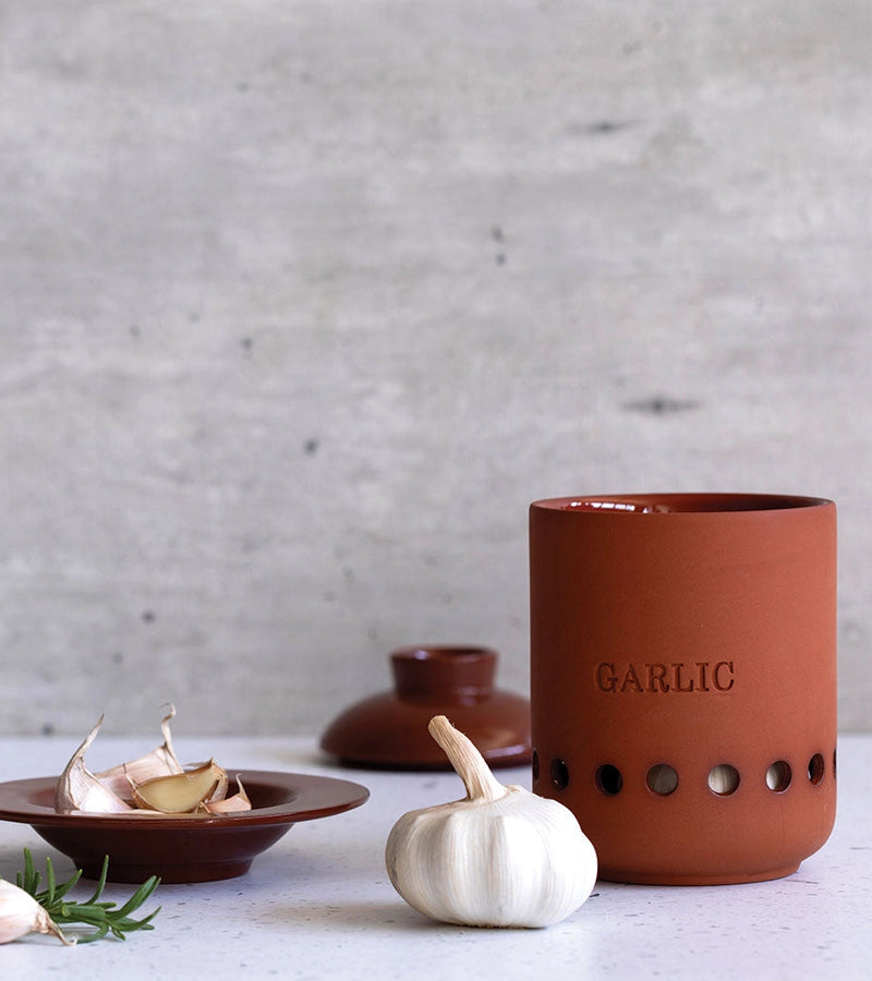 L'avant gardiste Ustensiles & Cuisson Pot à ail terre cuite frais cuisine