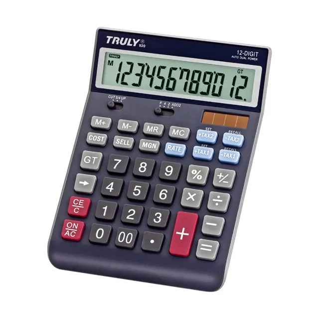 Safe Tool 12 chiffres calculatrice taxes vente marge