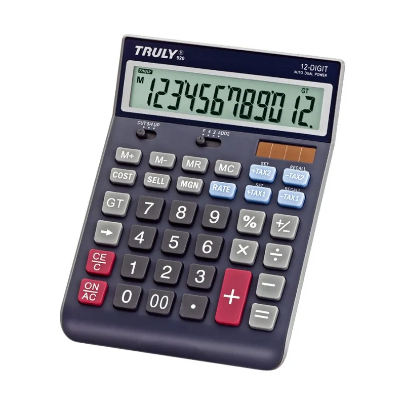 Safe Tool 12 chiffres calculatrice taxes vente marge