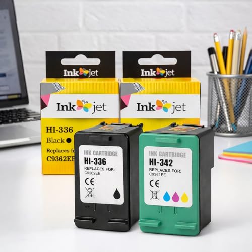 Shop-Story High-Tech Pack 2 Cartouches HP 336-342 Noir Couleur