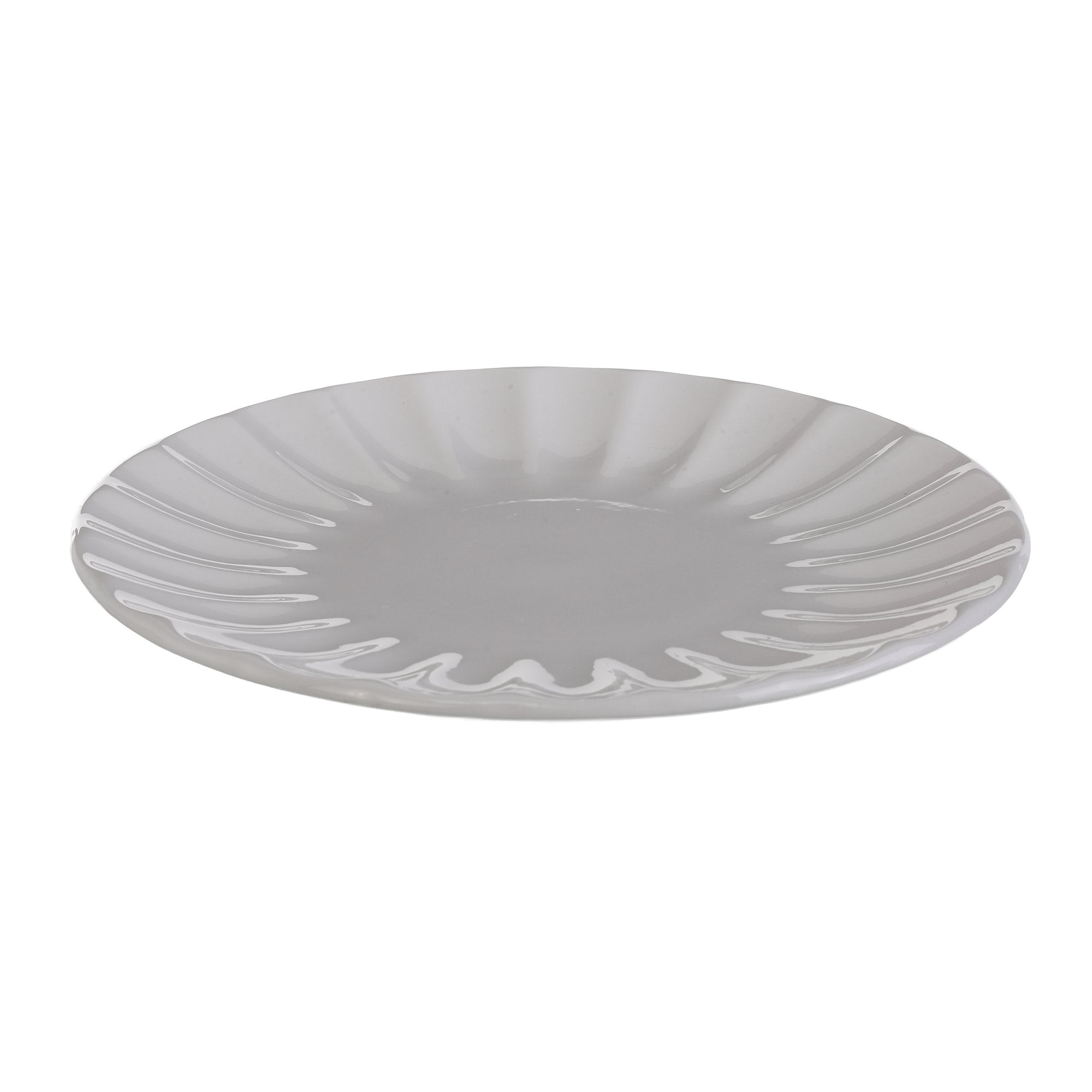 Stokomani Maison lot 4 assiettes plates coquillages
