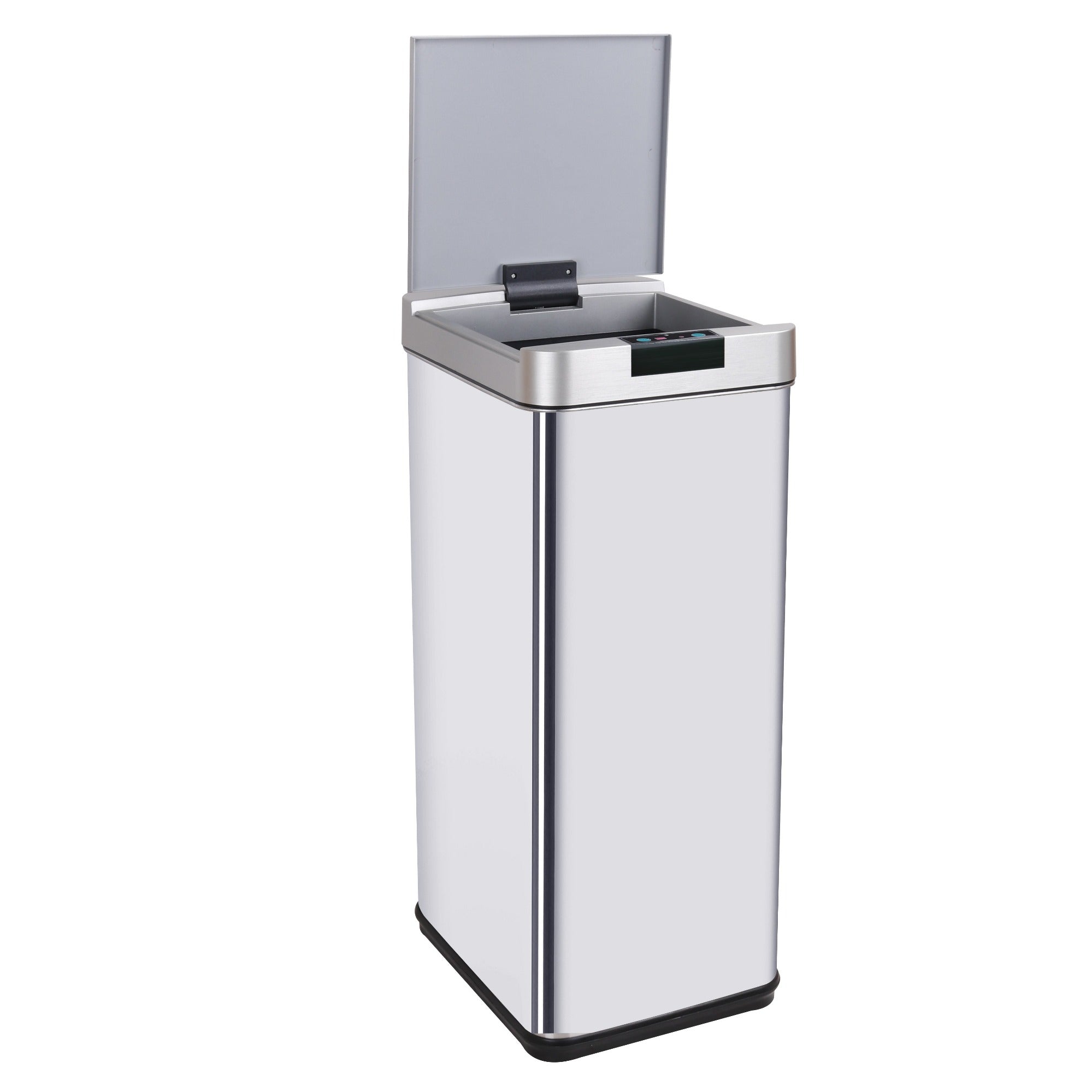 Parkside Poubelle automatique 50L acier inox capteur sans contact
