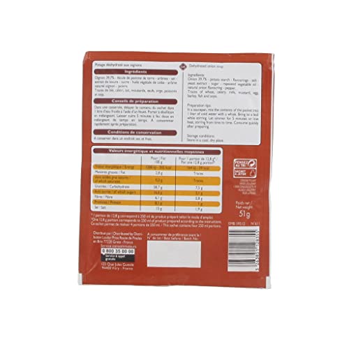 Leader Price Soupe à l'Oignon soupe 51g aux croûtons