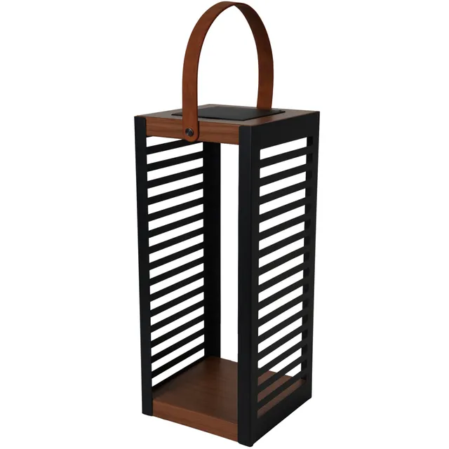 Red Deco Ferian Tall lanterne solaire blanc chaud H50cm