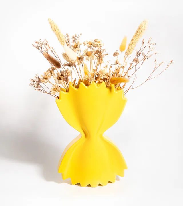L'avant gardiste Farfalle vase pâte déco Italie