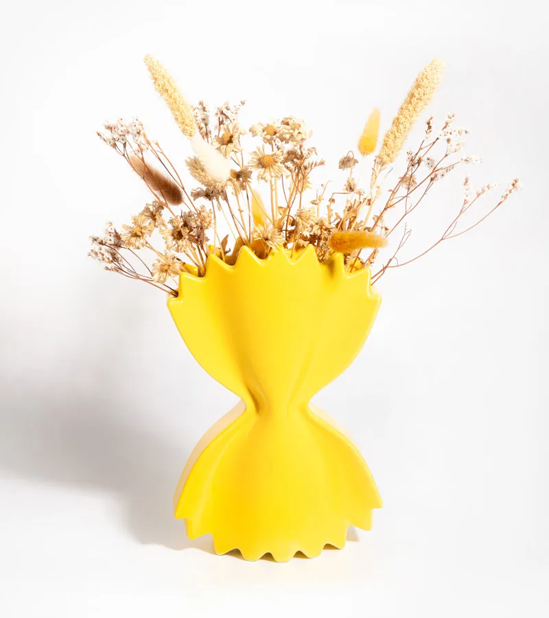 L'avant gardiste Farfalle vase pâte déco Italie