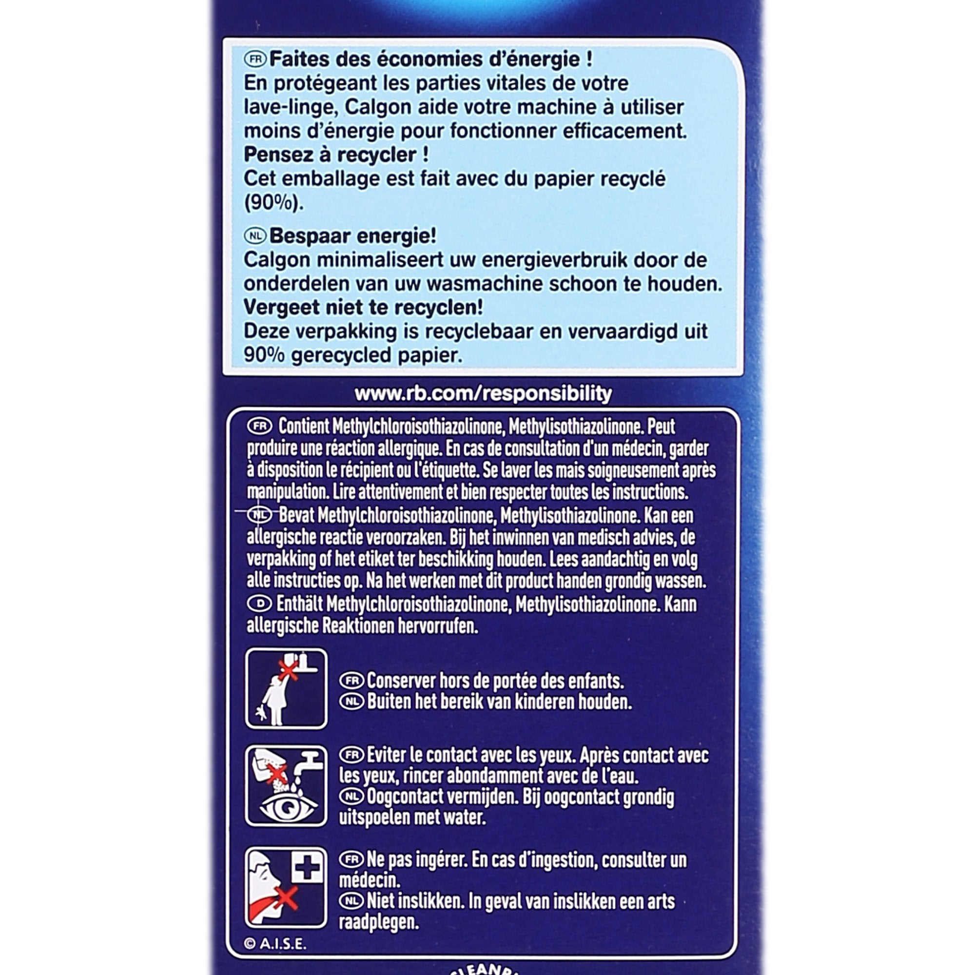Calgon Power 3 en 1 poudre anti-calcaire 60 doses