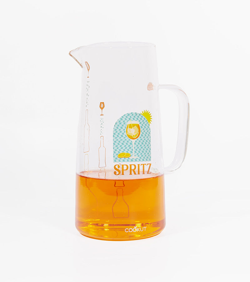 L'avant gardiste Vaisselle & Table Fun carafe Spritz graduée verre