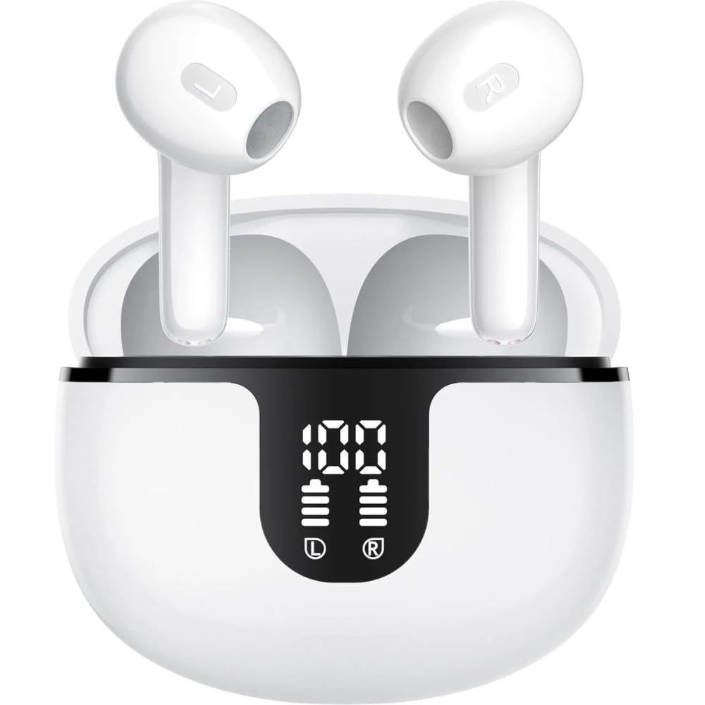 Shop-Story Sonoflex_B ecouteurs bluetooth blancs tactiles