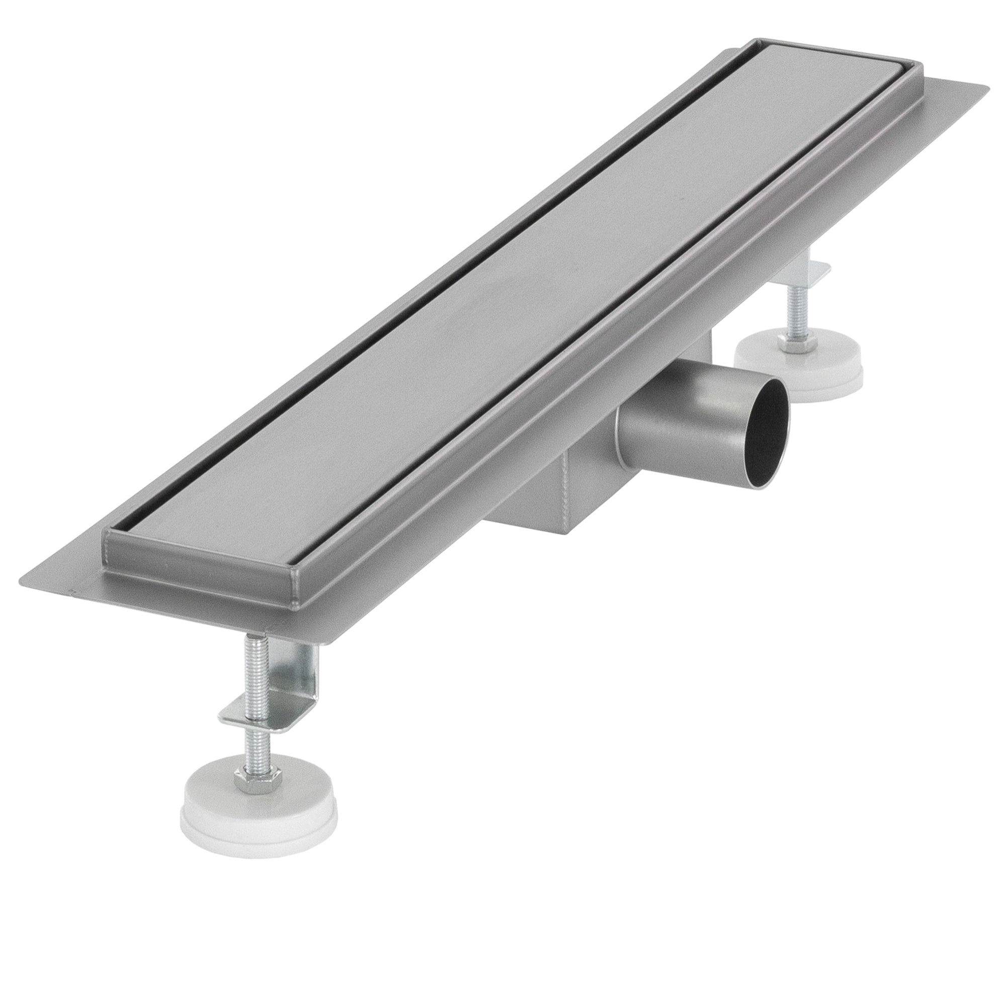 ECD Germany ML-Design caniveau douche 50cm inox argent fermé