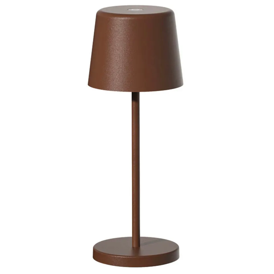 Red Deco Kelly Mini Vintage lampe table bronze H22cm LED