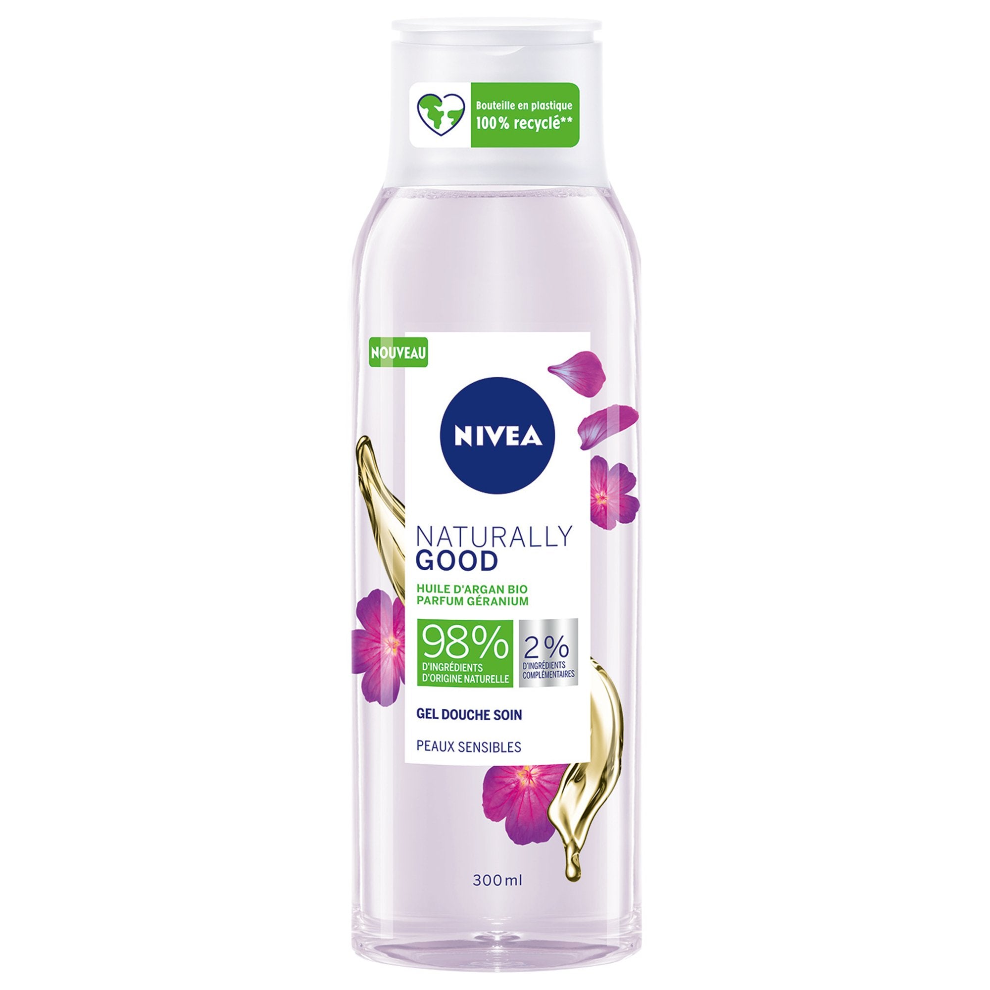 Gel douche soin naturally good parfum classique