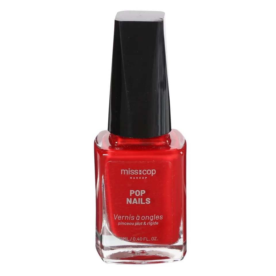 Miss Cop vernis à ongles coquelicot rouge vif