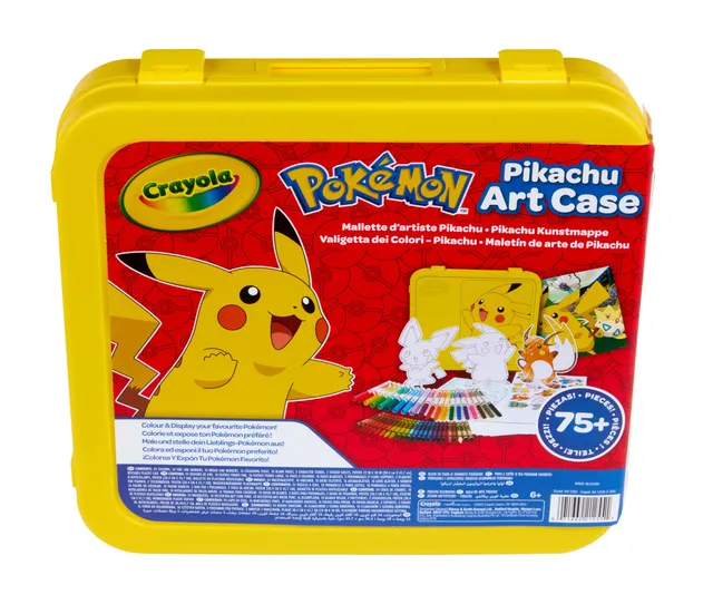 Pokémon Pikachu Crayola mallette artiste coloriage enfant