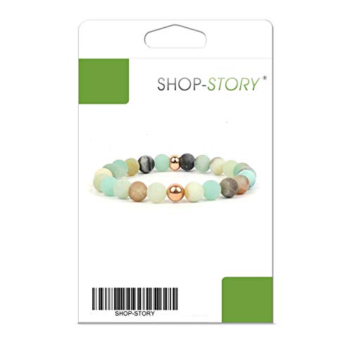 Shop-Story Lifestyle Bracelet amazonite méditation perles