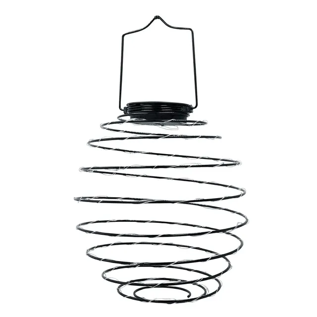 Red Deco Orion H37 suspension solaire spirale LED