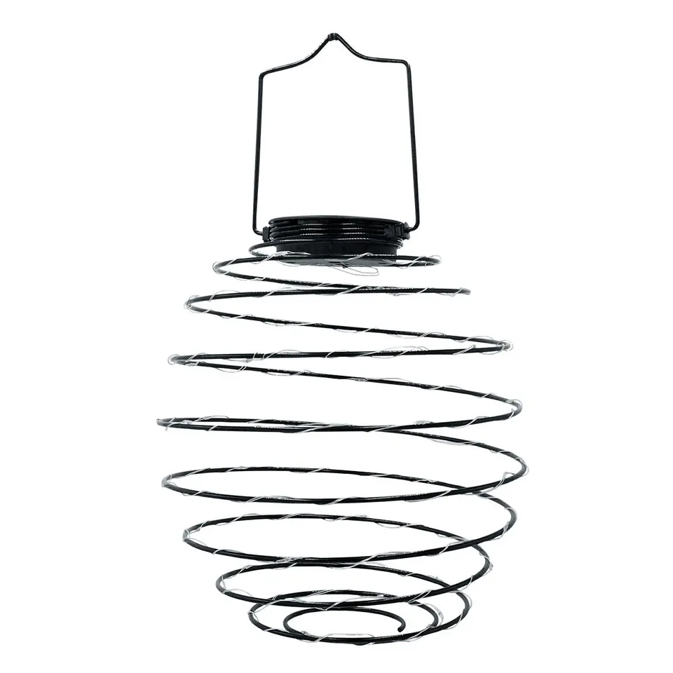 Red Deco Orion H37 suspension solaire spirale LED