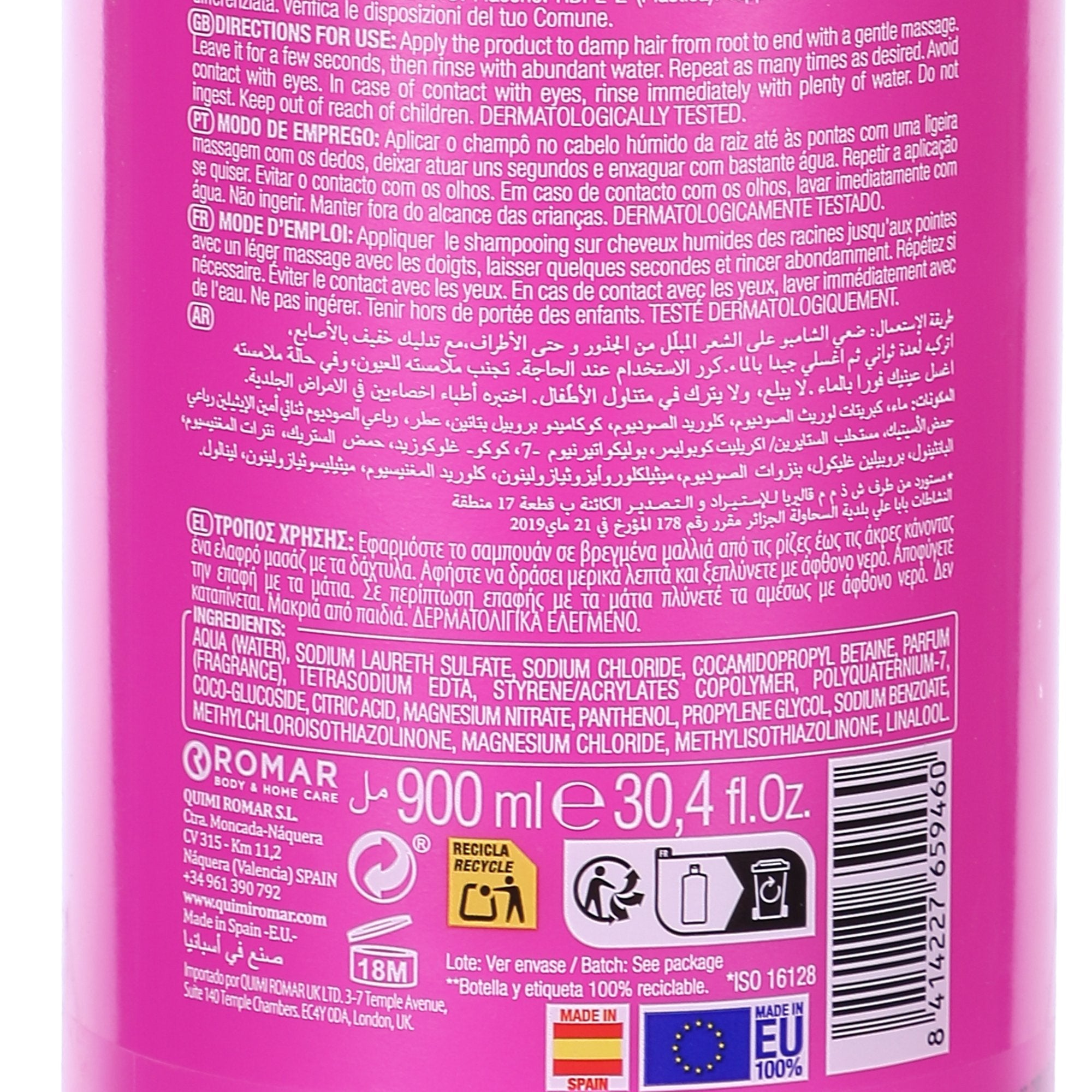 Stokomani Beauté Shampoing Pro Brillance Intense cheveux