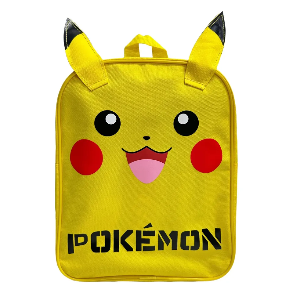 Pokémon sac à dos Pikachu oreilles 3D jaune enfant
