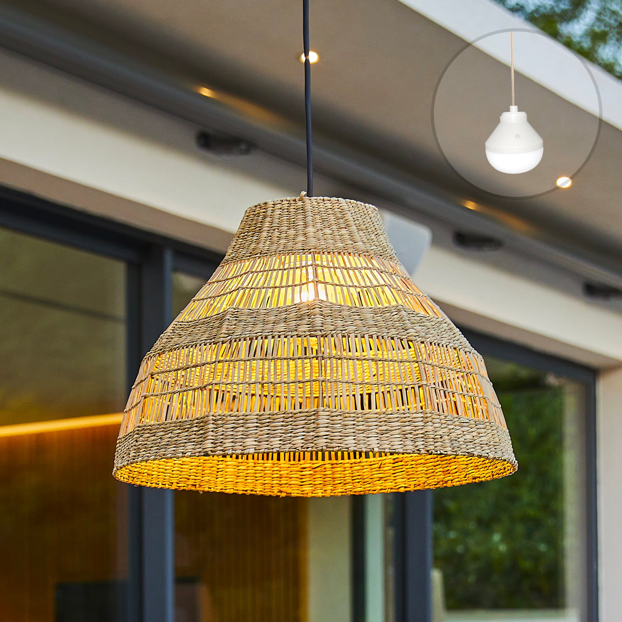 Red Deco Merida Nomad suspension sans fil herbe 48cm