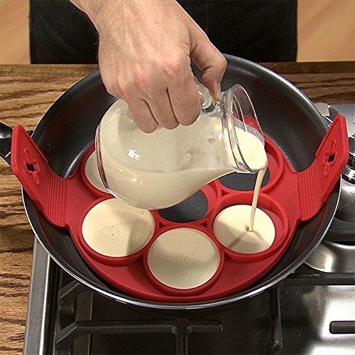 Shop-Story Maison Moule Silicone 7 Blinis Pancakes 23,5cm