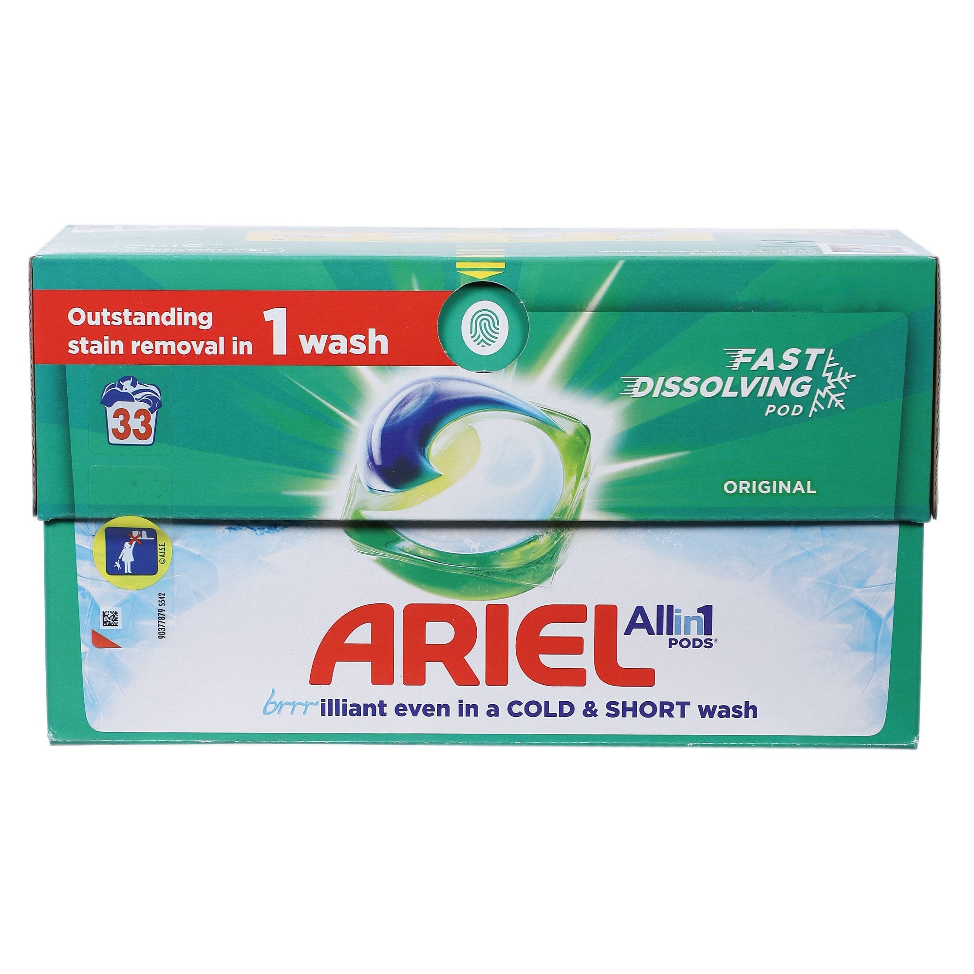 Ariel All in 1 capsules lessive Original 33 capsules
