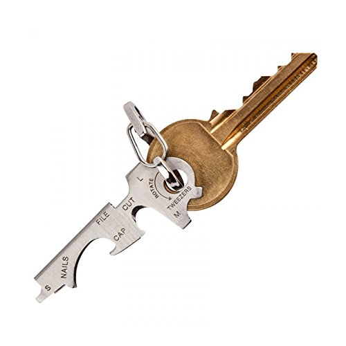 Shop-Story Porte-clé multifonction 8 en 1 keytool