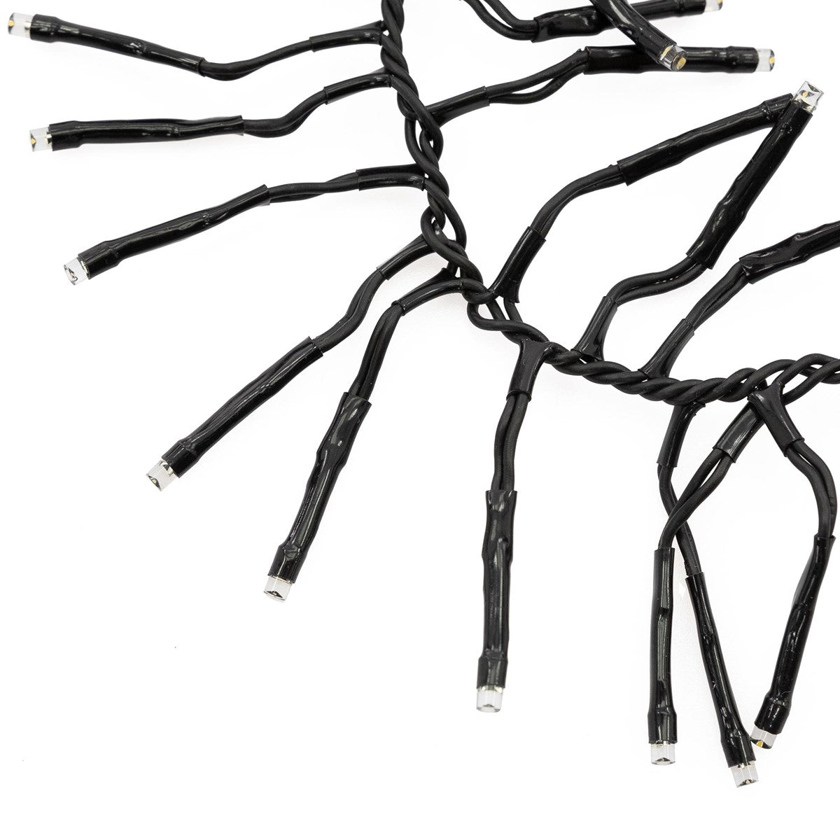 ECD Germany guirlande LED blanc chaud 12,4 m 960 LED IP44