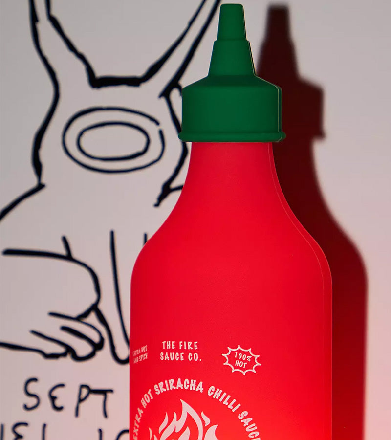 L'avant gardiste Veilleuse Sauce piquante Sriracha rouge