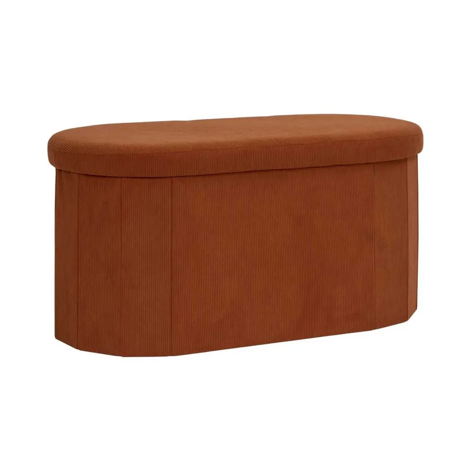 Home Deco Factory Jules coffre-banc pliable terracotta