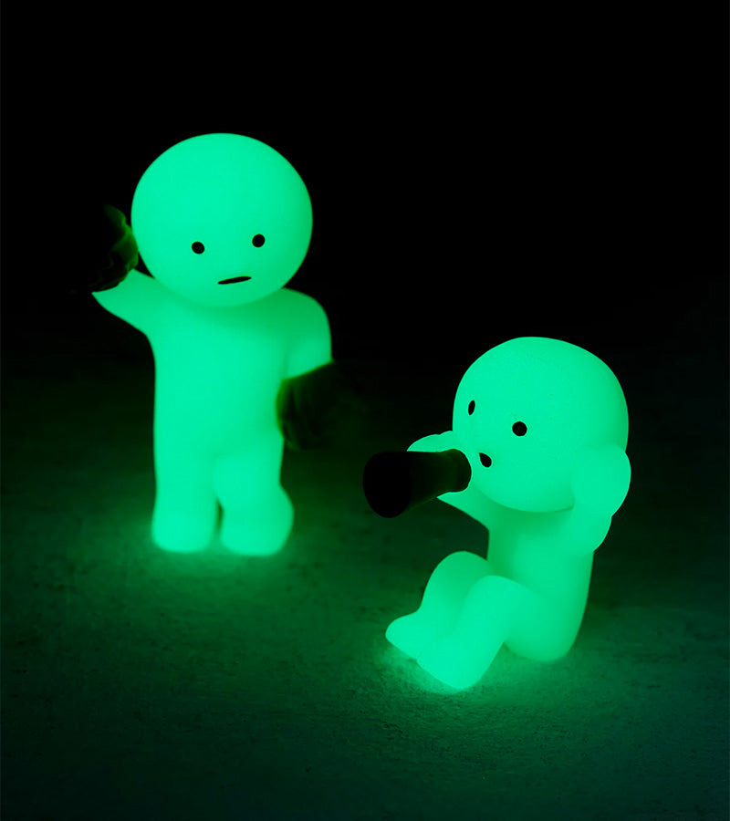 L'avant gardiste Smiski figurine fluorescente série Cheer