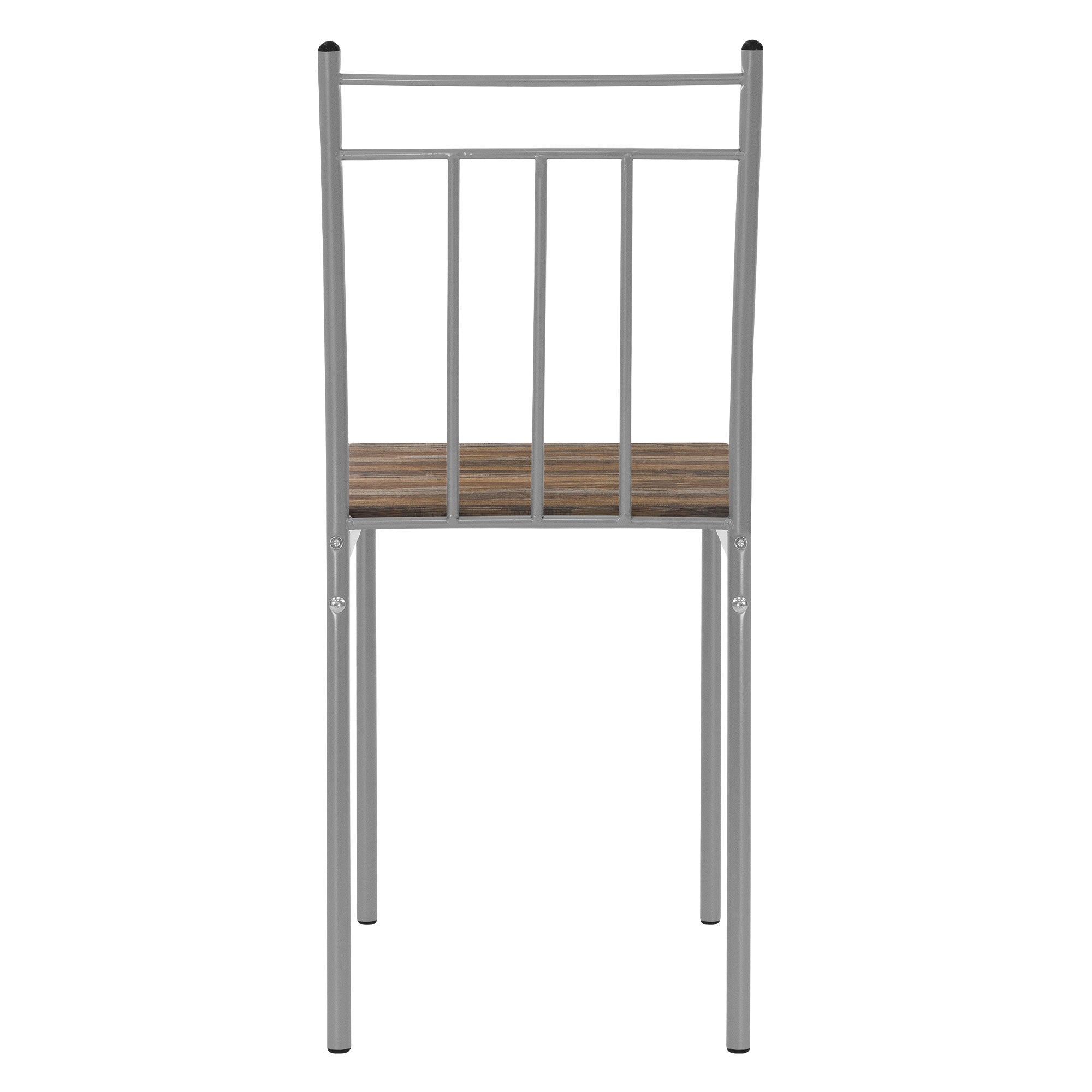ECD Germany Möbel ensemble salle à manger 5 pièces marron bois 4 pers.