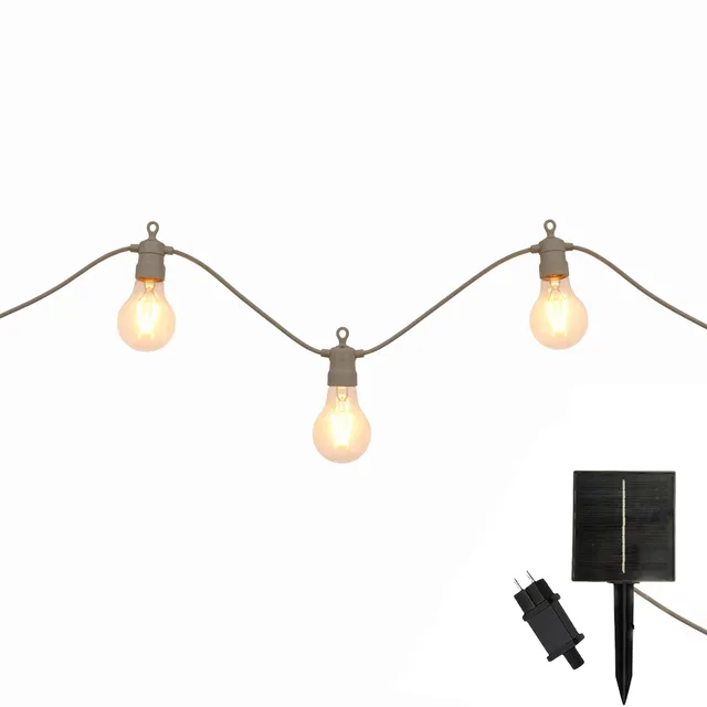 Red Deco Party Max Clear Hybrid Taupe guirlande 8m