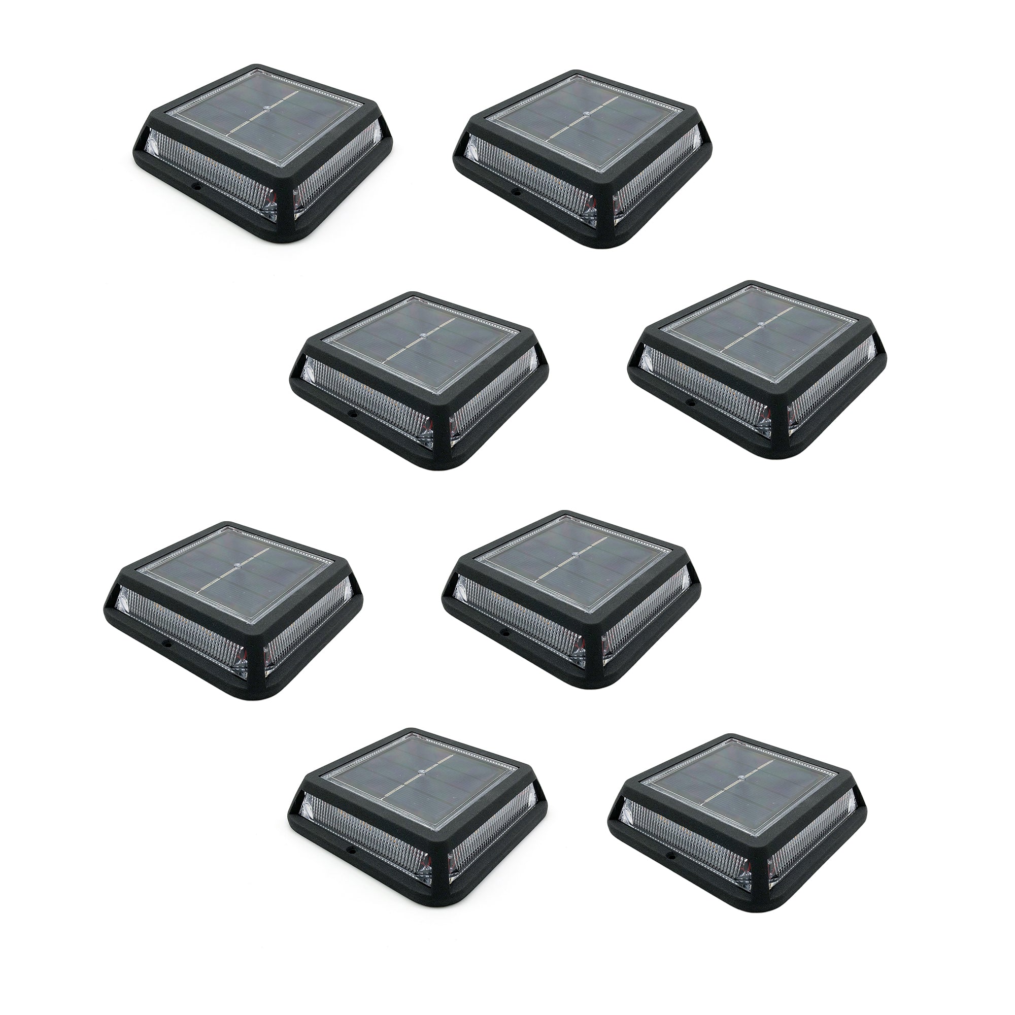 Red Deco Quadry balise solaire lot de 8 blanc chaud