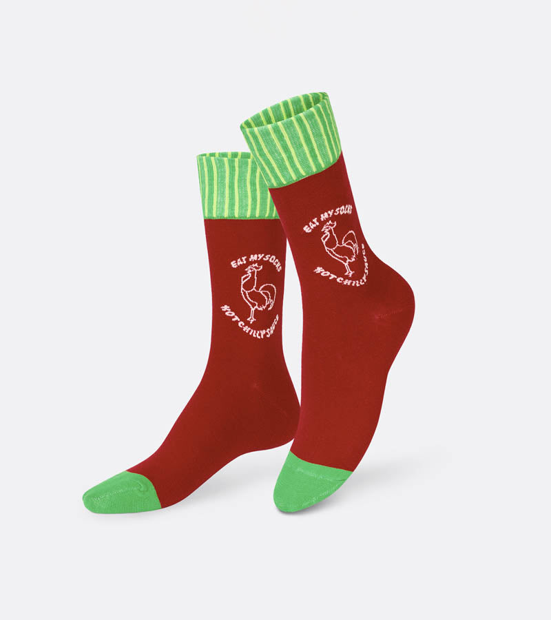 L'avant gardiste Lifestyle & Fun chaussettes Hot Sauce mixte