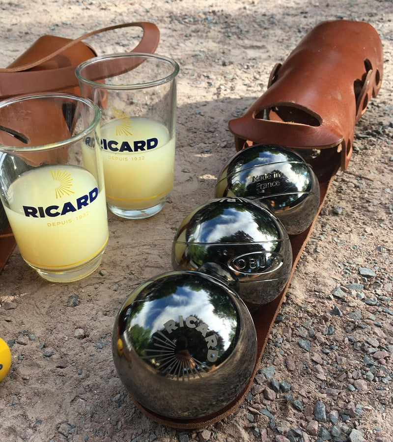L'avant gardiste Outdoor sacoche pétanque cuir made in France