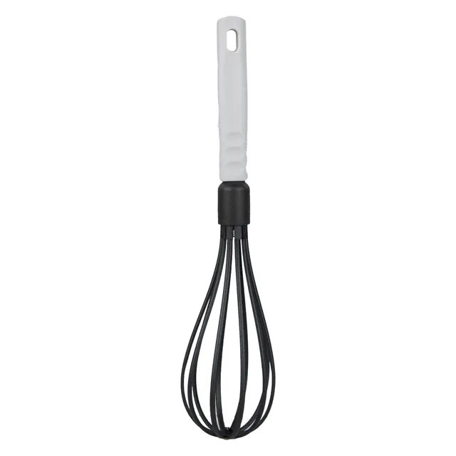 Fouet nylon gris clair cuisine pâtisserie anti-rayure