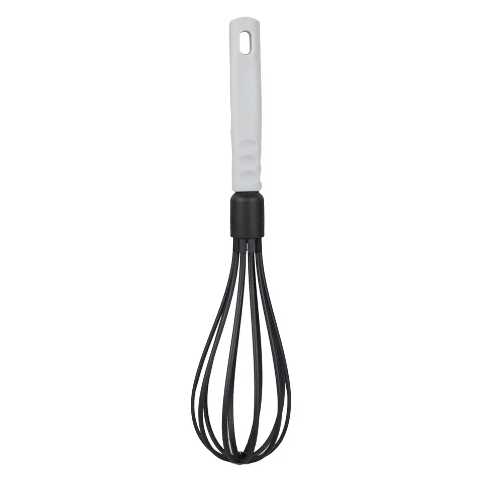 Fouet nylon gris clair cuisine pâtisserie anti-rayure