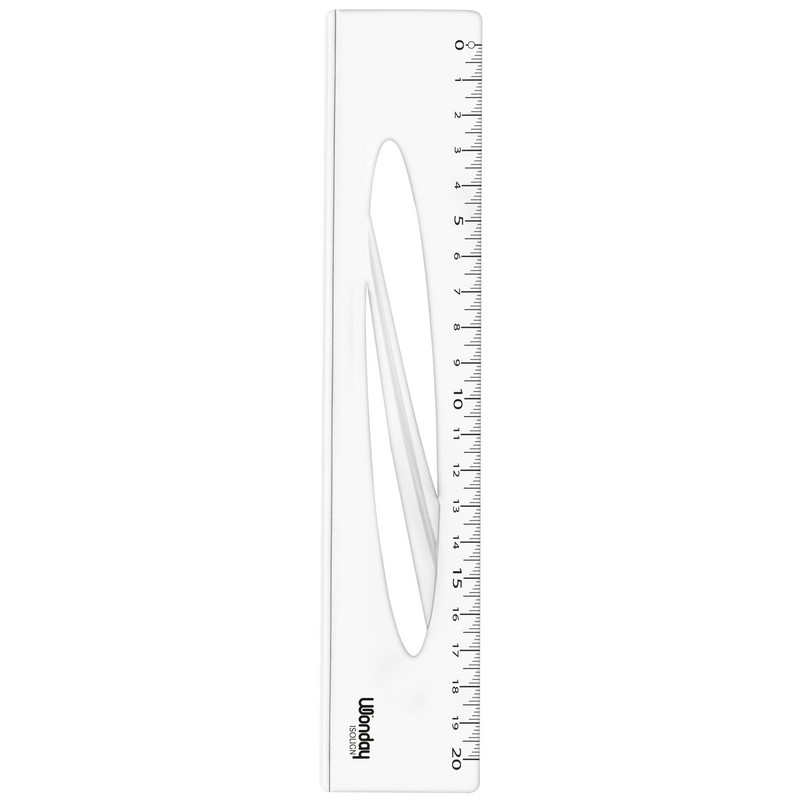 Safe Tool Fournitures scolaires ISOLIGN règle 20 cm incassable