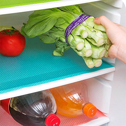 Shop-Story Maison Lot 3 Tapis Fraîcheur Frigo Anti-bactérien
