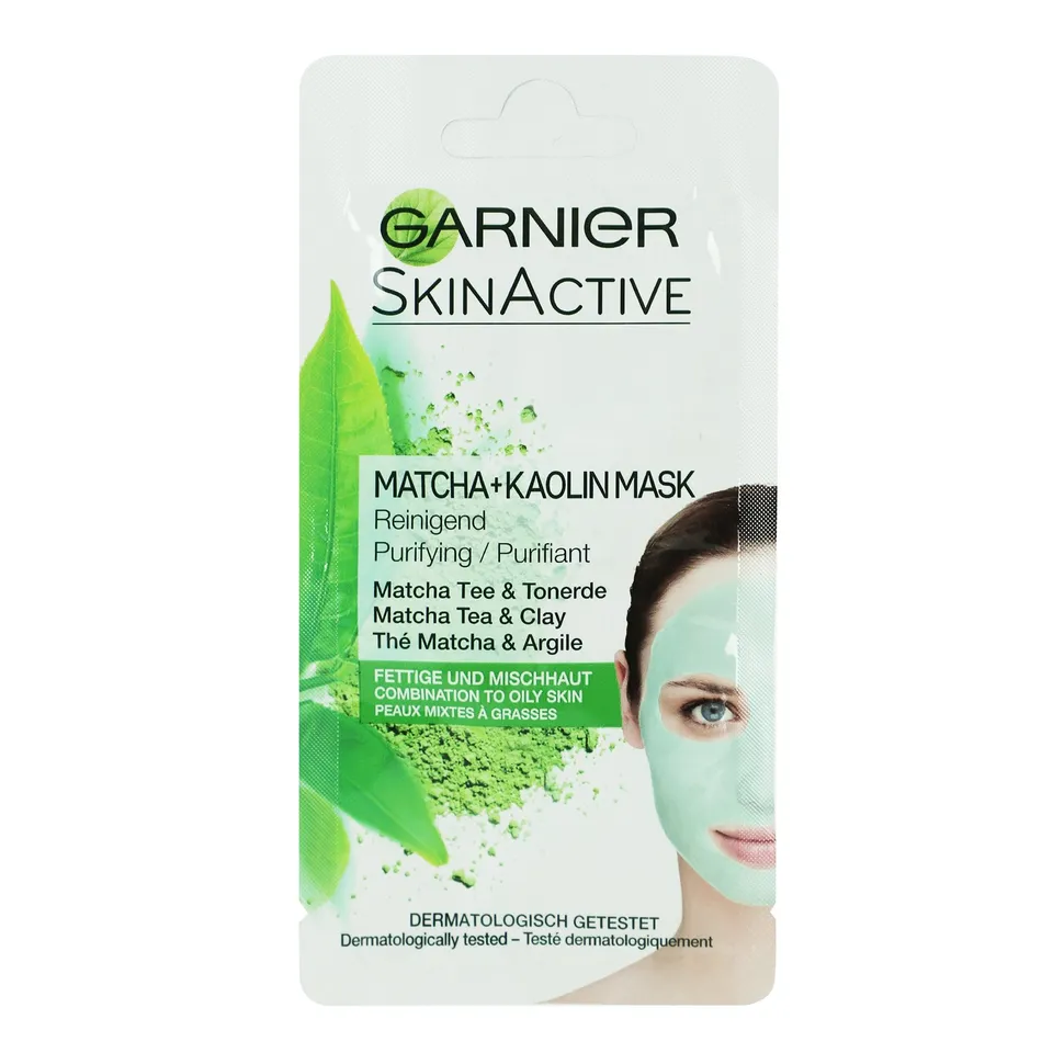Garnier SkinActive masque purifiant matcha kaolin peaux mixtes