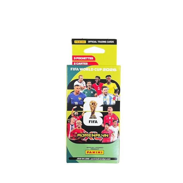 Panini Coupe du Monde 2026 blister 3 pochettes limitée