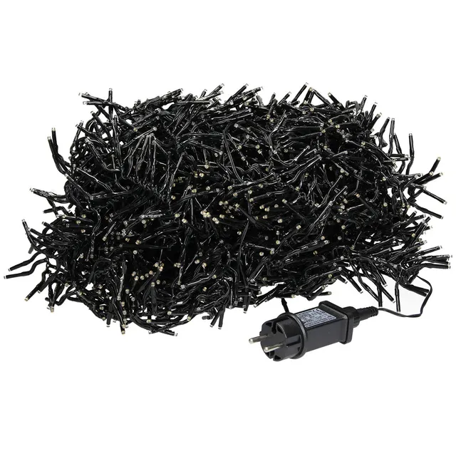 ECD Germany Haus & Wohnen guirlande grappe 22 m 3000 LED